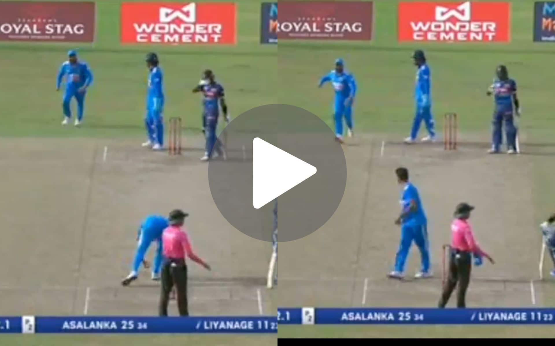 [Watch] Rohit Sharma Hilariously Threatens To Beat Sundar In IND vs SL 2nd ODI